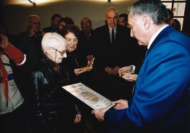 Remise de la médaille