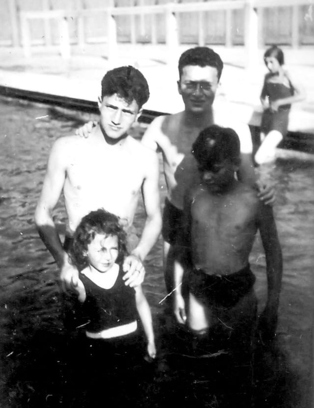 Henri, Maurice, Léon et Florette BRAND 