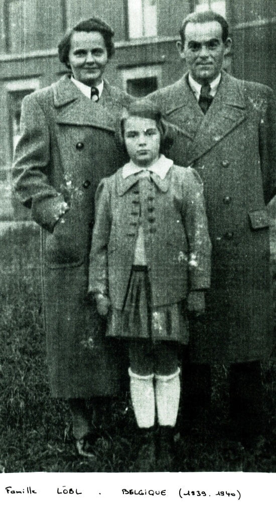 Famille Lobl en Belgique