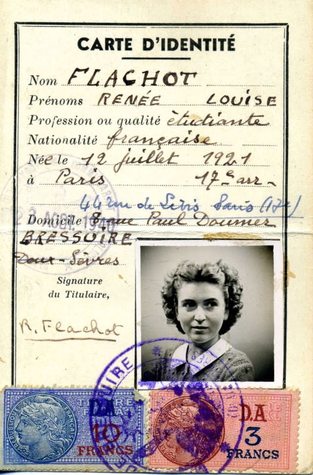 Carte d'identité de Renée
