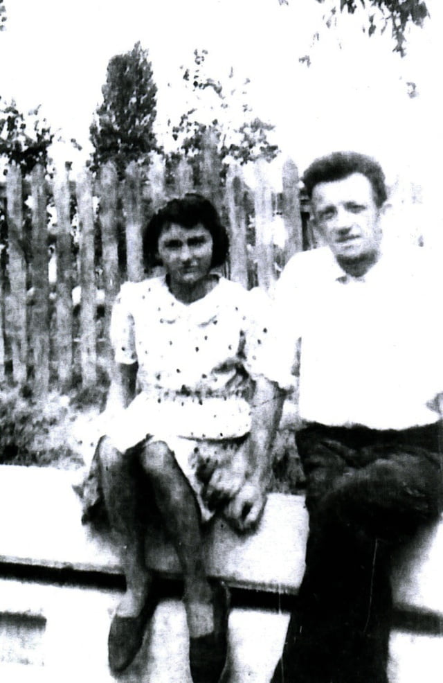 En 1943, Emile FREME & Denise sa fille