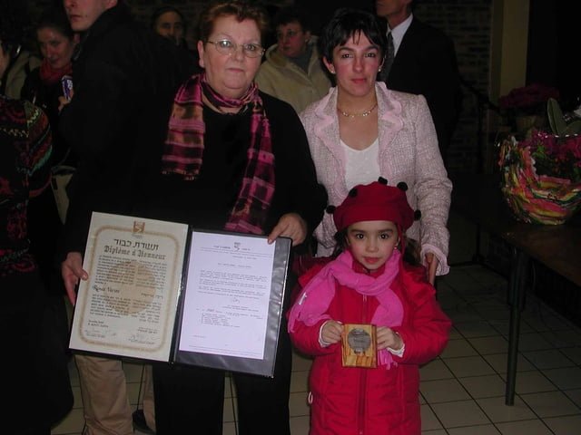 Médaille des Justes